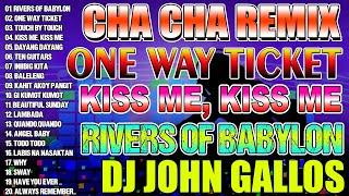 [TOP 1] NONSTOP CHA CHA REMIX 2024  BAGONG TAGALOG CHA CHA REMIX 2024One Way Ticket