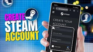 How to Open a Steam Account on Android | Create a Steam Account on Mobile