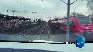 230 km/h! Berlin Hbf - Hamburg Hbf - vollständige Führerstandsmitfahrt