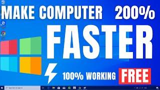 How To Clean Up My Laptop To Run Faster | Make Your Computer & Speed Up Laptop 200% Faster (FREE)