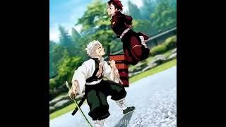 Tanjiro Headbutts a Hashira  I #kny #demonslayer #shorts