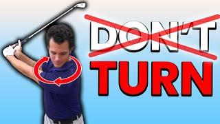 DON'T TURN YOUR SHOULDERS in the Golf Swing?! (The Shocking Truth)