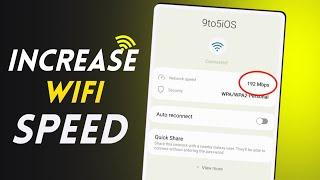 How To Increase WiFi Speed on Android 2024