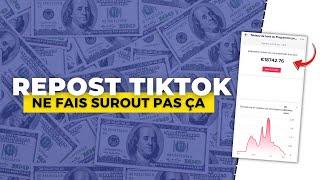 LE REPOST TIKTOK C'EST MORT !