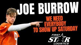 Joe Burrow Stresses To Bengals Fans: We Need Everybody To Show Up Saturday