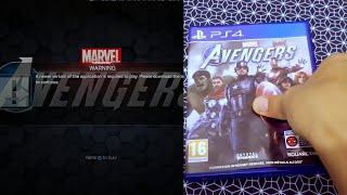 MARVEL'S AVENGERS PS4 UNBOXING & INSTALL OFFLINE