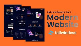 Tailwind CSS: Build and Deploy a Fully Responsive Website with Modern UI/UX