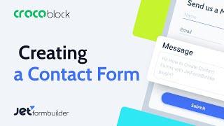 How to create contact forms with JetFormBuilder Free WordPress Plugin