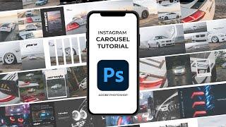 How to create Instagram Carousels - Photoshop Tutorial