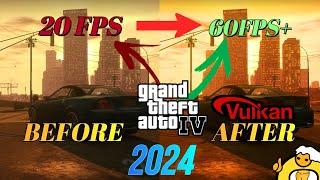 GTA IV on Vulkan (DXVK 2.3t)  Vs DX9 Vanila Side by Side Comparison 2024