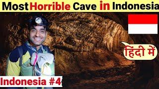 Horrible Cave Experience in Indonesia |India to Australia By Road