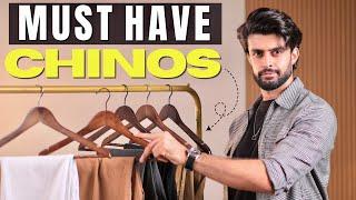 5 STYLISH CHINOS MEN MUST HAVE | STYLING CHINOS FOR MEN