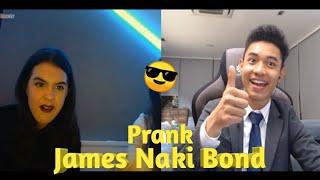 Fiki naki prank jadi "james Naki Bond" ometv ngakak