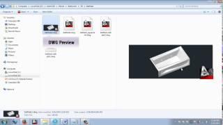 Solve AutoCAD Thumbnail DWG not Show on Windows Explorer