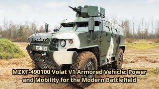 MZKT 490100 Volat V1 Armored Vehicle Power and Mobility for the Modern Battlefield