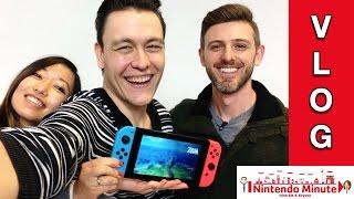 NINTENDO MINUTE BEHIND THE SCENES VLOG