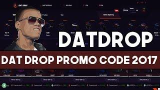 HOW TO USE DAT DROP PROMO CODE 2017! (CSGO CASE OPENING SITE)