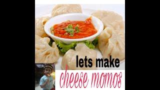 Cheese Momos Recipe / Veg Momos / creamy cheese momos / Steamed Momos on pan / Pavithra and me
