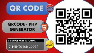 MEMBUAT QR CODE DENGAN PHP - 7. TUTORIAL PHP QRCODE GENERATOR