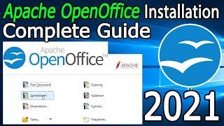 How to Install Apache Open Office on Windows 10 [ 2021 Update ] Complete Guide