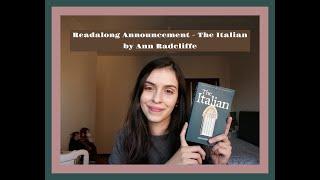 Readalong Announcement!! The Italian by Ann Radcliffe 