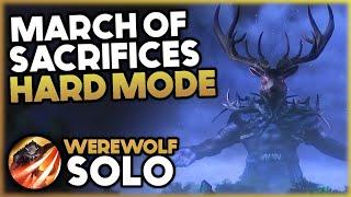 Werewolf vs Werewolf - Veteran March of Sacrifices HM | Werewolf Solo | Elder Scrolls Online