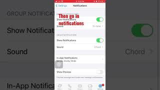 How to change whatsapp notification sound in iPhone