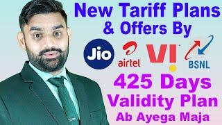 New Plans Launched By Telecom Operators | Jio, Airtel, Vi, BSNL | New Recharge Offers | NewYear 2025