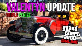 VALENTÝN UPDATE! TRIPLE PENÍZE A SLEVY V GTA ONLINE!