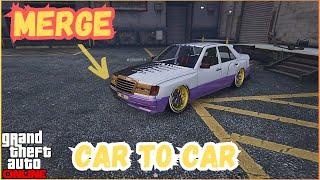 NEW BEST GLITCH MERGE CAR TO CAR MASSIF FACILE  MODDER TOUS  CES VÉHICULES SUR GTA5 ONLINE 1.69