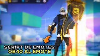 SCRIPT DE EMOTES TODOS OS EMOTES DO JOGO FREE FIRE 