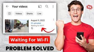 Waiting For Wifi Problem In Youtube | Upload Paused Waiting For Wifi Problem Solve | 101%