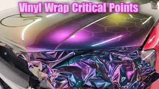 Deep Recesses, Seams, & Post Heating - Vinyl Wrap Critical Points