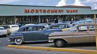 Shopping at Montgomery Ward - Life in America