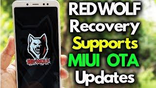 Install MIUI OTA UPDATES with RedWolf Custom Recovery