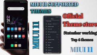 Miui 11 OFFICIAL Themes|Top 4 Miui THEMES for all Redmi Devices| Premium Miui 11 Themes|New feature|