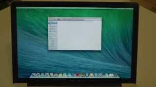 Apple MacBook Pro Mac OS X 10.9 Mavericks - First Look