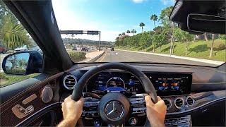 2021 Mercedes-AMG E63 S 4Matic+ Sedan POV Test Drive (3D Audio)(ASMR)