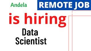 Hiring Data Scientist skilled in Data Science, Python Programming & Machine Learning