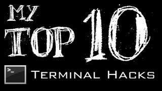 Top 10 Terminal Hacks, Tips and Tricks for your Mac OS X Lion/Mavericks/Yosemite Computer