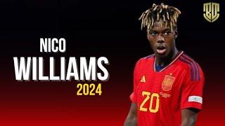 Nico Williams Goals & Skills | Euro 2024 Magic