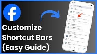 How To Customize Facebook Shortcuts Bar Settings !