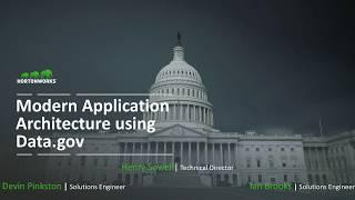 Enabling Modern Application Architecture using Data gov open government data