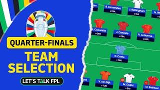 TEAM SELECTION FOR THE QUARTER FINALS | Euro 2024 fantasy Tips