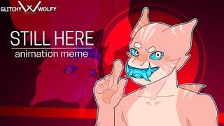 STILL HERE | ANIMATION MEME | Flipaclip | Kaiju Paradise Kawaii Shork