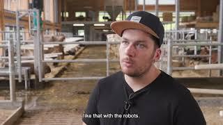 Lely Astronaut - Dairy farm Malin, Liechtenstein - EN