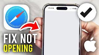 Fix Safari Not Opening Websites On iPhone - Full Guide