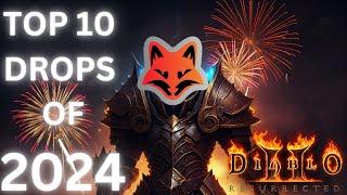 TOP 10 DROPS and MOMENTS OF 2024 - Diablo 2 resurrected