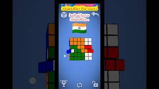 Indian flag on 6*6 cube #shorts #viral #trending #ytshorts #youtubeviral