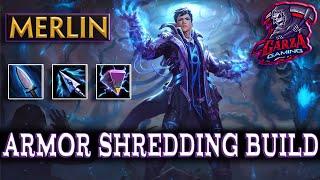 Merlin High Armor Pen Build!!! (Watch Heavy's Armor Turn To Paper!!!) | Smite Arena |